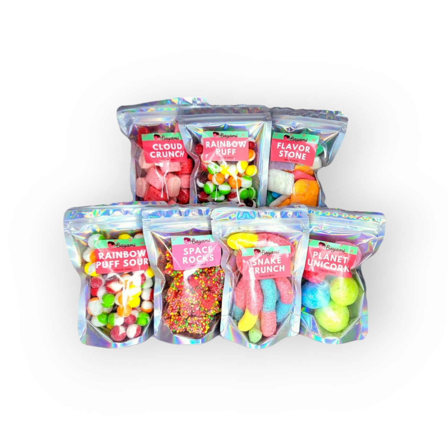 Surtido de 7 productos FREEZE DRIED 🍭🍬 Dulces Liofilizados