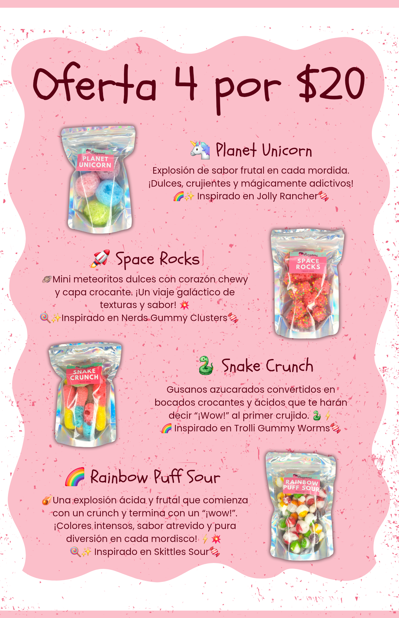 🛍️ Bundle 2: Oferta — 4 por $20