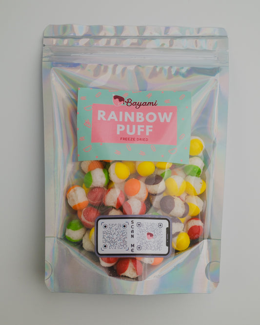 FREEZE DRIED Rainbow puff