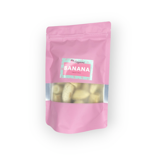 Banana Liofilizada 🍌– ¡El snack natural y crujiente que amarás!