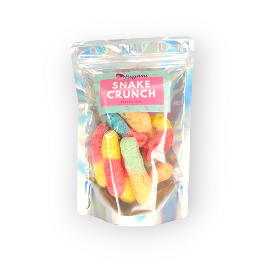 Snake Crunch - Gummy Worms Freeze Dried 🐍🍭 Dulce Liofilizado
